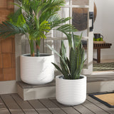 SAFAVIEH Outdoor Living Nardo Planter Pot [SET of 2] - 18Wx18Dx15H