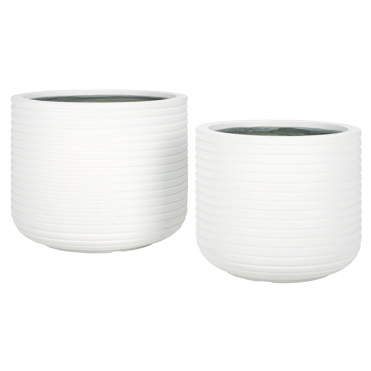 SAFAVIEH Outdoor Living Nardo Planter Pot [SET of 2] - 18Wx18Dx15H