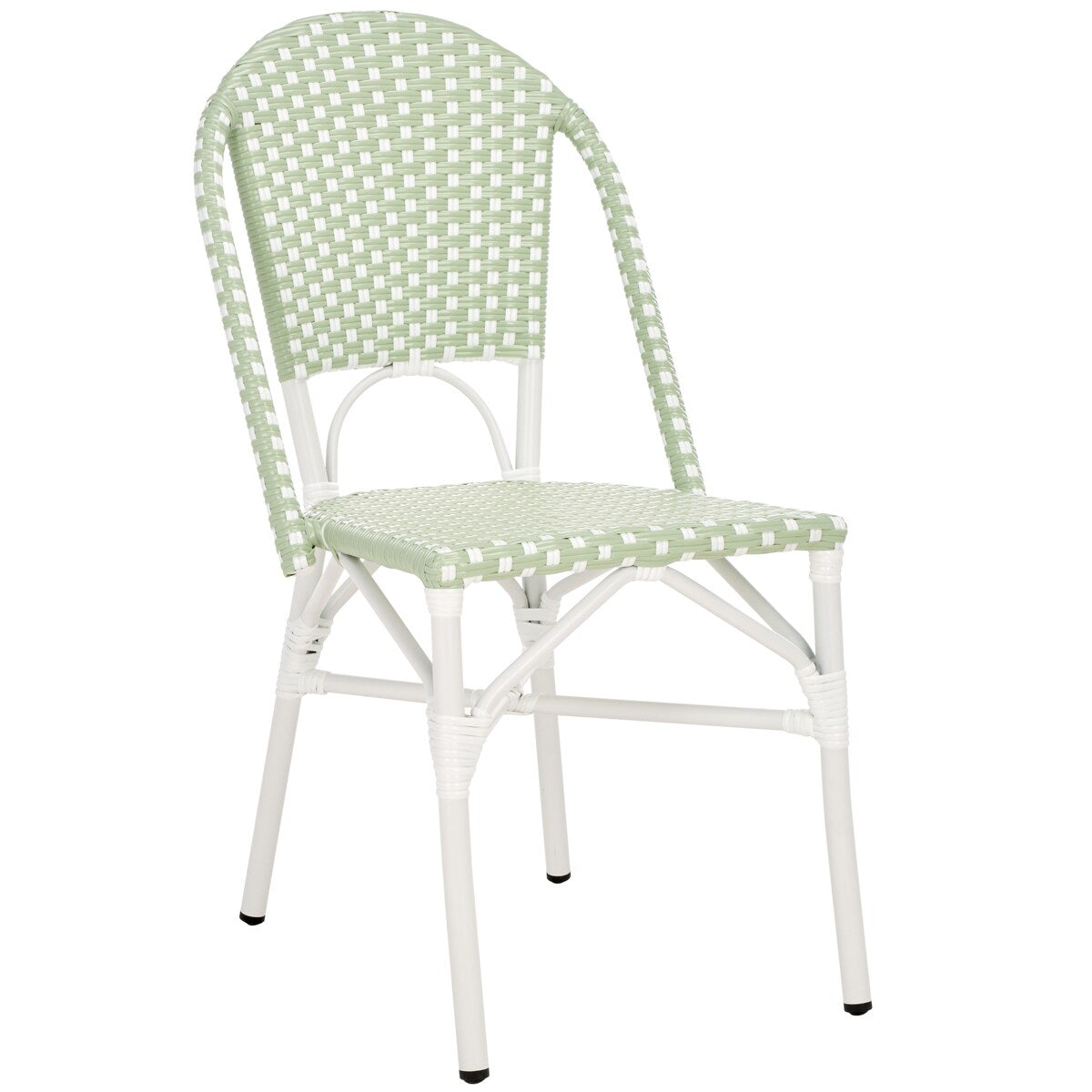 SAFAVIEH Outdoor Living Oliver 17-inch Bistro Chair [SET of 2] - 18Wx22Dx35H