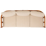 SAFAVIEH Outdoor Living Owen 3 Seater Sofa. - 76Wx30Dx25H