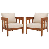 SAFAVIEH Outdoor Living Owen Chair [SET of 2] - 28Wx30Dx25H