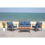 SAFAVIEH Outdoor Living Reid 4-Piece Living Set - 53Wx29Dx33H