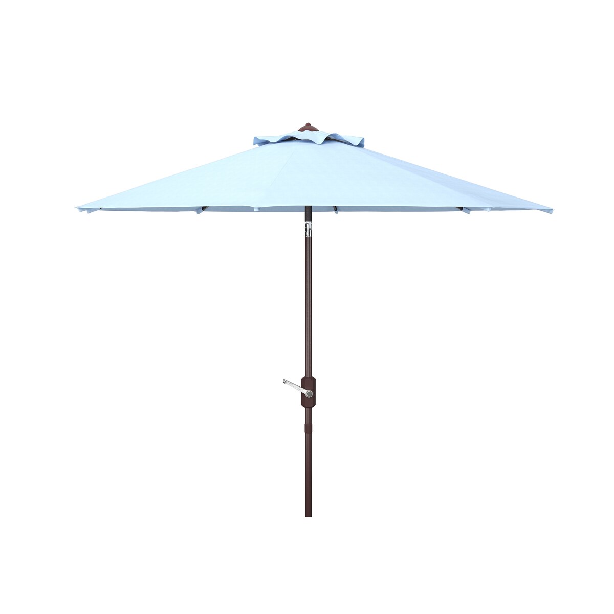 SAFAVIEH Outdoor Living UV Resistant Ortega 9-foot Auto Tilt Crank Umbrella