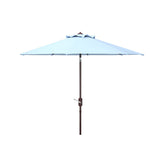 SAFAVIEH Outdoor Living UV Resistant Ortega 9-foot Auto Tilt Crank Umbrella