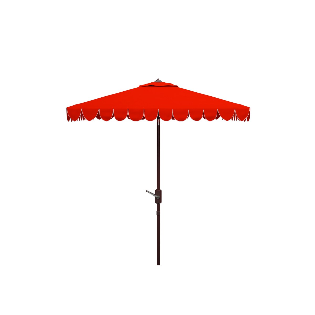 SAFAVIEH Outdoor Living Venice 7.5-foot Square Crank Umbrella