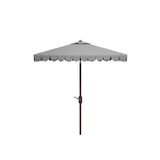 SAFAVIEH Outdoor Living Venice 7.5-foot Square Crank Umbrella