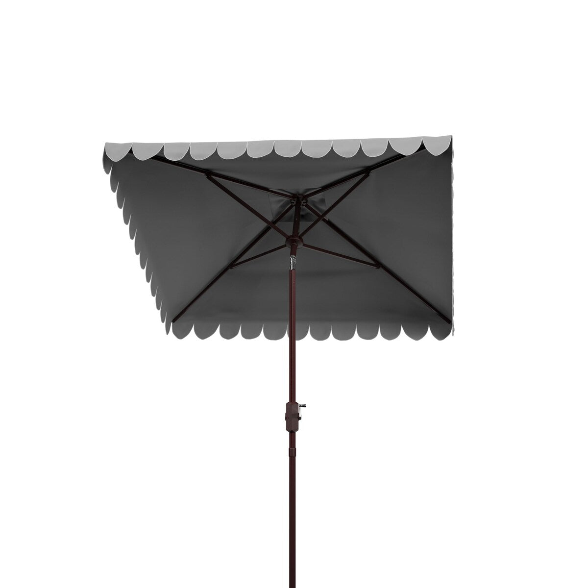 SAFAVIEH Outdoor Living Venice 7.5-foot Square Crank Umbrella