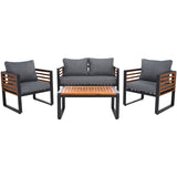 SAFAVIEH Outdoor Living Vesta 4-Piece Living Set - 48Wx26Dx26H