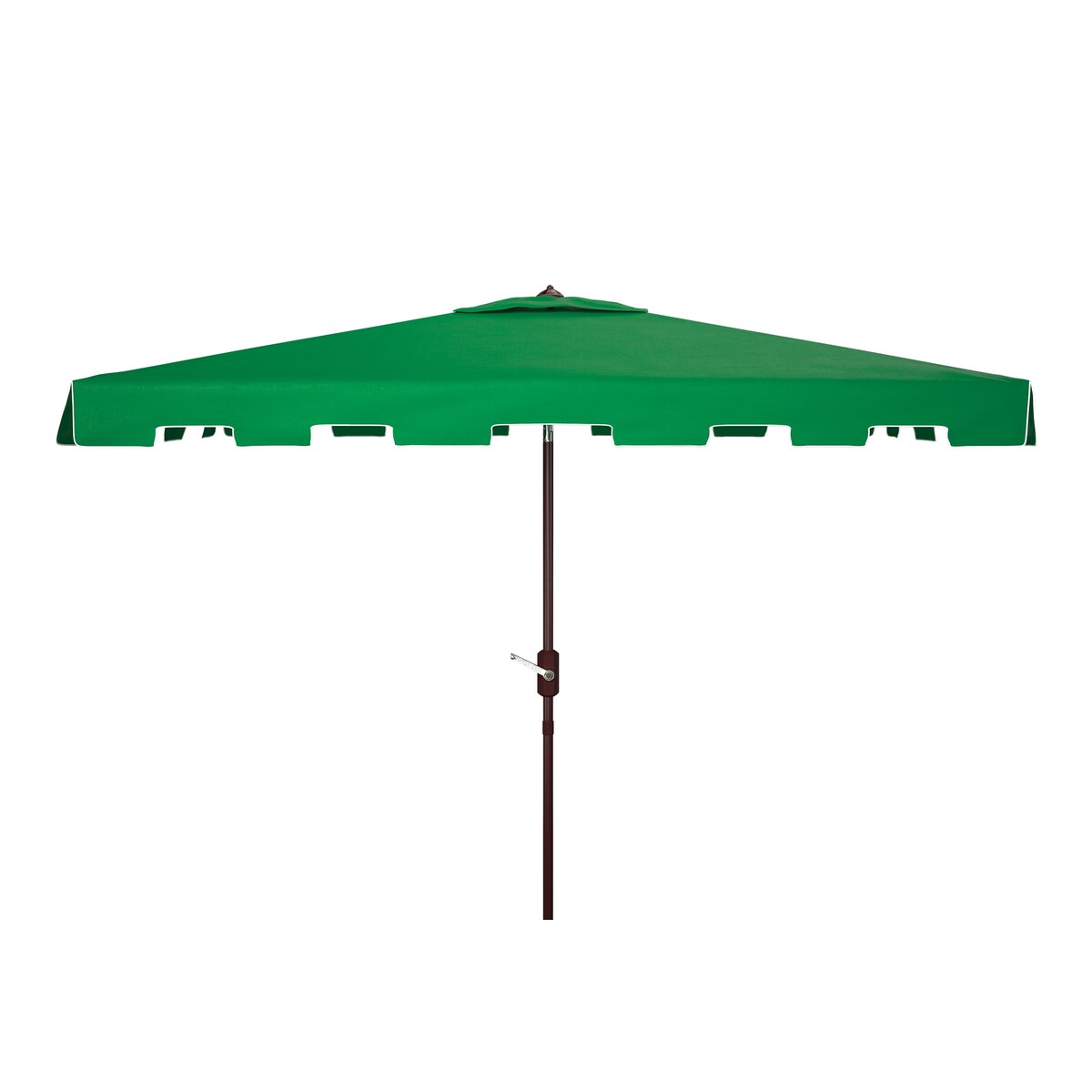 SAFAVIEH Outdoor Living Zimmerman 6.5 x 10-foot Rectangularangular Market Umbrella