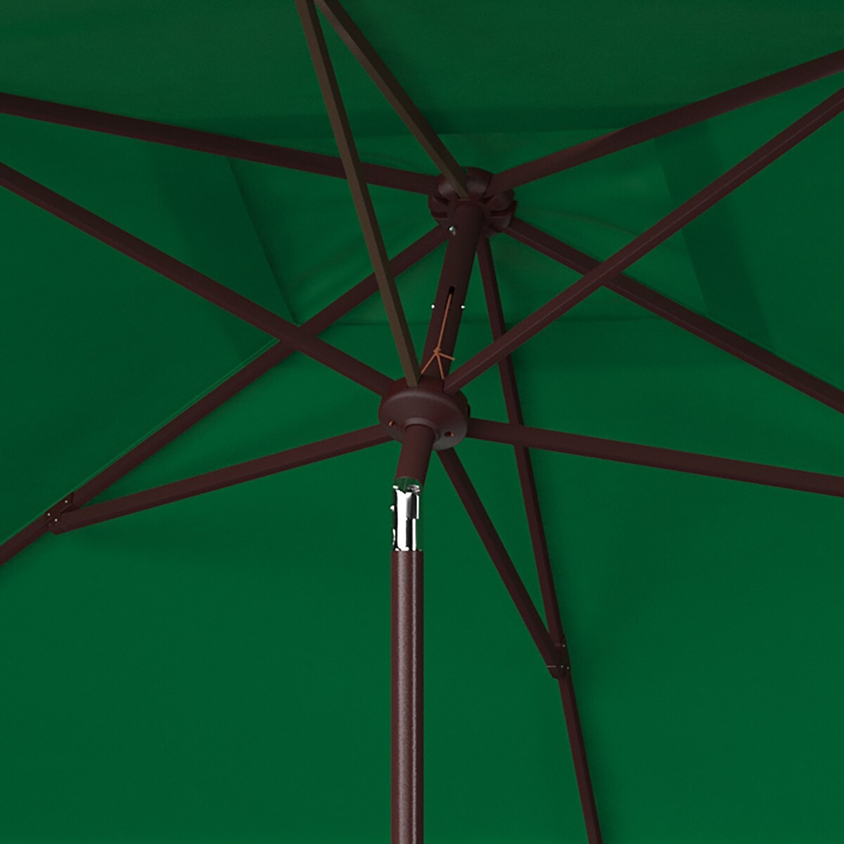 SAFAVIEH Outdoor Living Zimmerman 6.5 x 10-foot Rectangularangular Market Umbrella