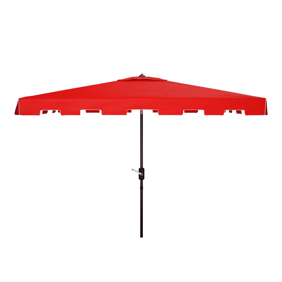 SAFAVIEH Outdoor Living Zimmerman 6.5 x 10-foot Rectangularangular Market Umbrella