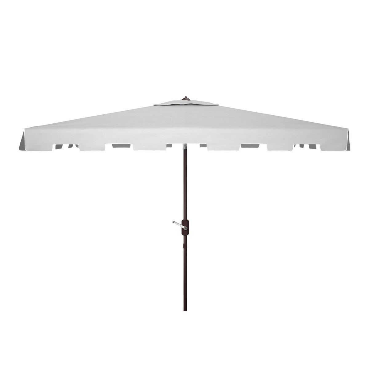 SAFAVIEH Outdoor Living Zimmerman 6.5 x 10-foot Rectangularangular Market Umbrella