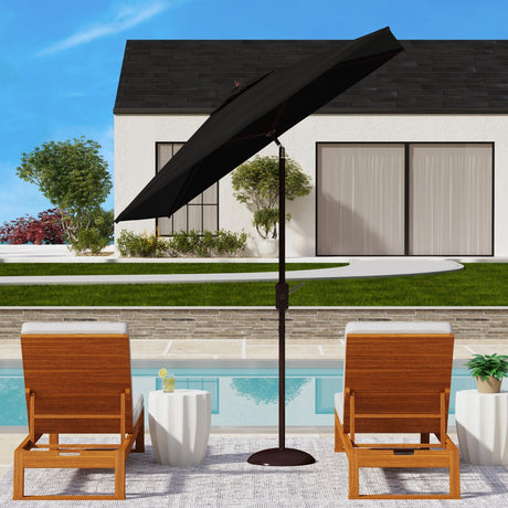 SAFAVIEH Outdoor Living Zimmerman 7.5-foot Square Market Umbrella