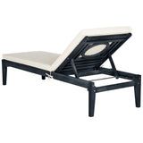 SAFAVIEH Outdoor Lotte Chaise Lounge Chair - 24Wx74Dx15H