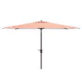 SAFAVIEH Outdoor Manorama Fashion Line 6.5 x 10 Ft Rectangle Umbrella