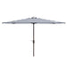 SAFAVIEH Outdoor Manorama Fashion Line 6.5 x 10 Ft Rectangle Umbrella