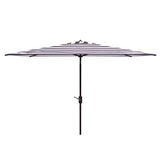 SAFAVIEH Outdoor Manorama Fashion Line 6.5 x 10 Ft Rectangle Umbrella