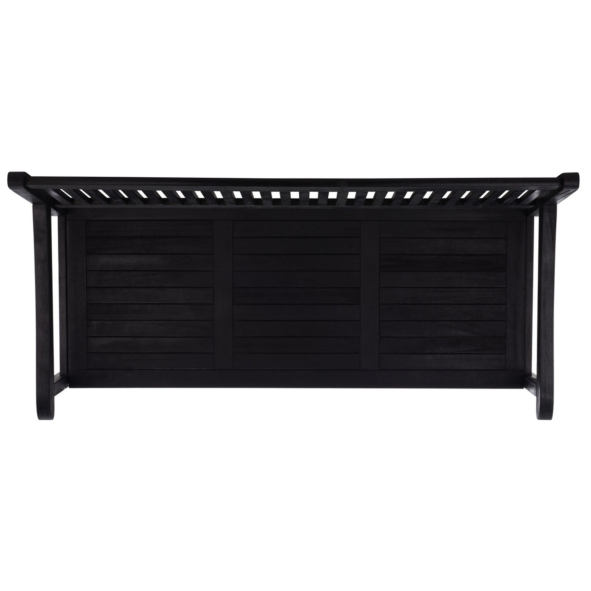 SAFAVIEH Outdoor Melany Storage Bench - 50Wx24Dx35H