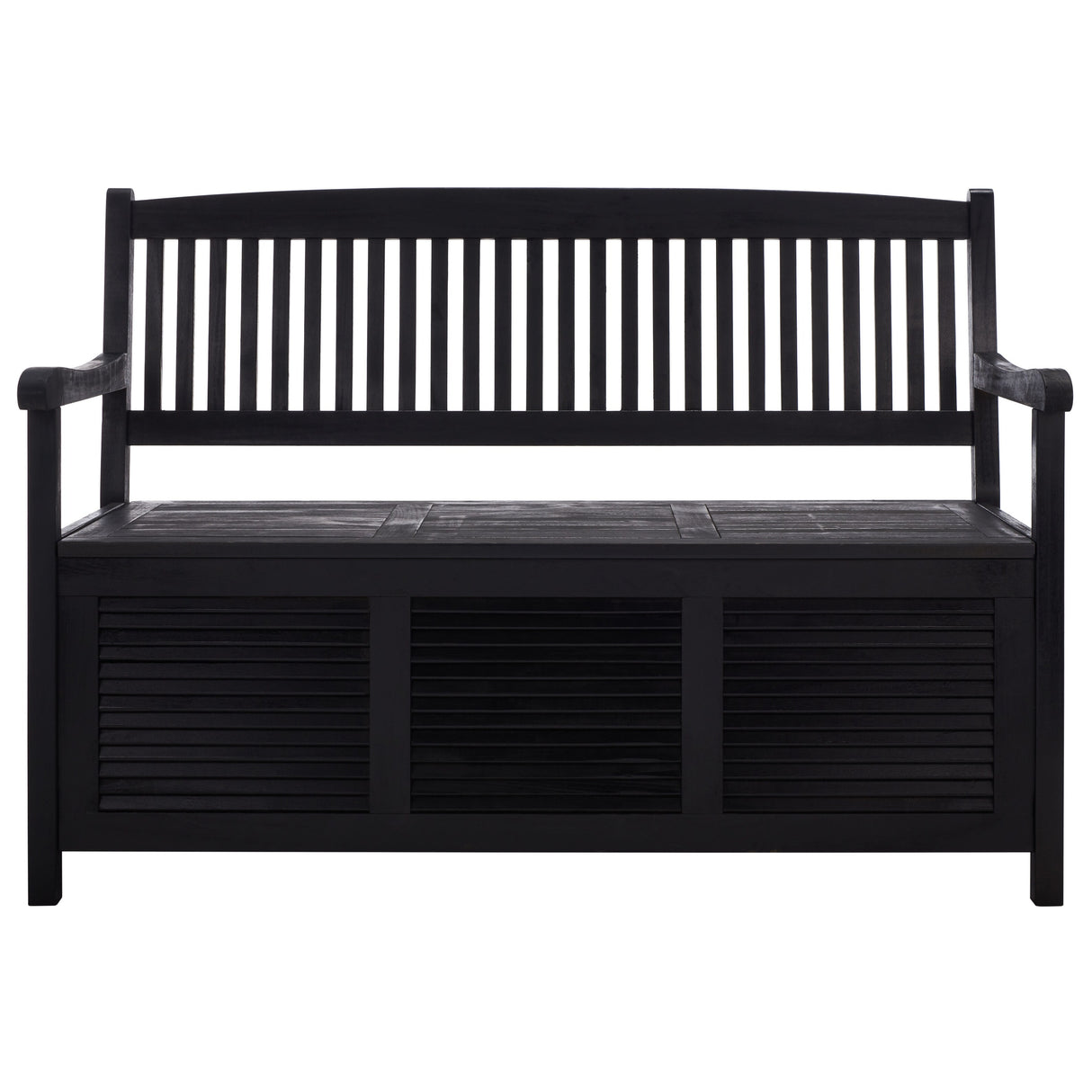 SAFAVIEH Outdoor Melany Storage Bench - 50Wx24Dx35H