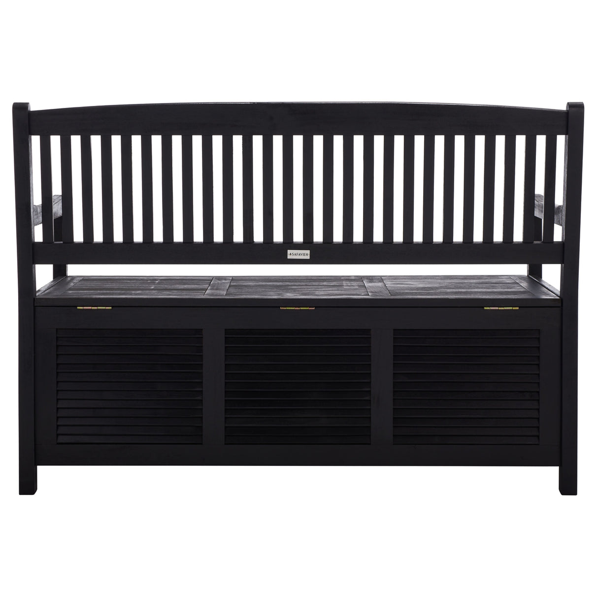 SAFAVIEH Outdoor Melany Storage Bench - 50Wx24Dx35H