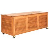 SAFAVIEH Outdoor Miah Cushion Solid Wood Storage Box