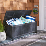 SAFAVIEH Outdoor Priscila Cushion Storage Box