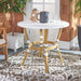 SAFAVIEH Outdoor Reanna Rattan Bistro Table (Fully Assembled) - 32Wx32Dx30H