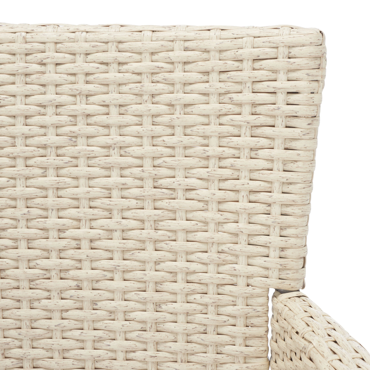 SAFAVIEH Outdoor Rielle Wicker Loveseat - 52W x 33D x 25H