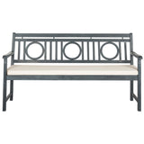 SAFAVIEH Outdoor Rozalinda Bench - 23Wx61Dx35H