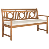 SAFAVIEH Outdoor Rozalinda Bench - 23Wx61Dx35H