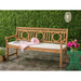 SAFAVIEH Outdoor Rozalinda Bench - 23Wx61Dx35H