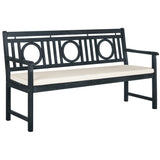 SAFAVIEH Outdoor Rozalinda Bench - 23Wx61Dx35H