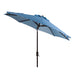 SAFAVIEH Outdoor Serin 11-Foot Round Crank Umbrella