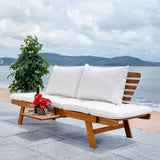 SAFAVIEH Outdoor Shreya Outdoor Daybed - 74W x 30D x 29H