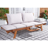 SAFAVIEH Outdoor Shreya Outdoor Daybed - 74W x 30D x 29H