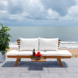 SAFAVIEH Outdoor Shreya Outdoor Daybed - 74W x 30D x 29H