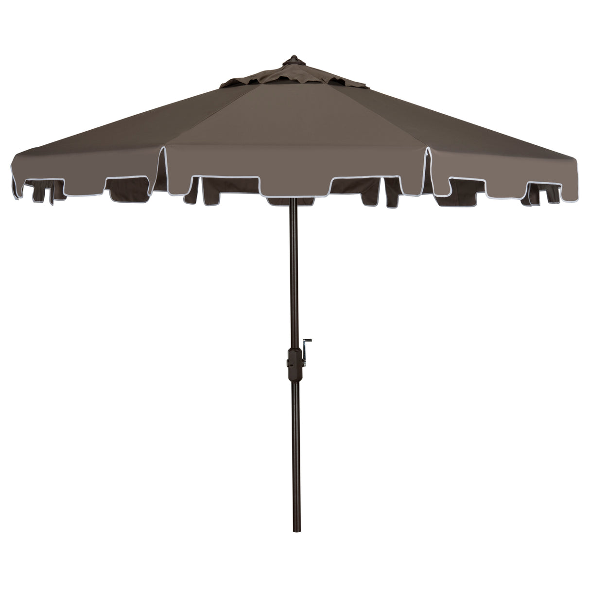 SAFAVIEH Outdoor Shuri 11Ft Round Market Umbrella