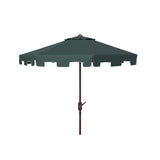 SAFAVIEH Outdoor Shuri 11Ft Round Market Umbrella