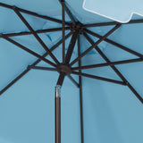 SAFAVIEH Outdoor Shuri 11Ft Round Market Umbrella