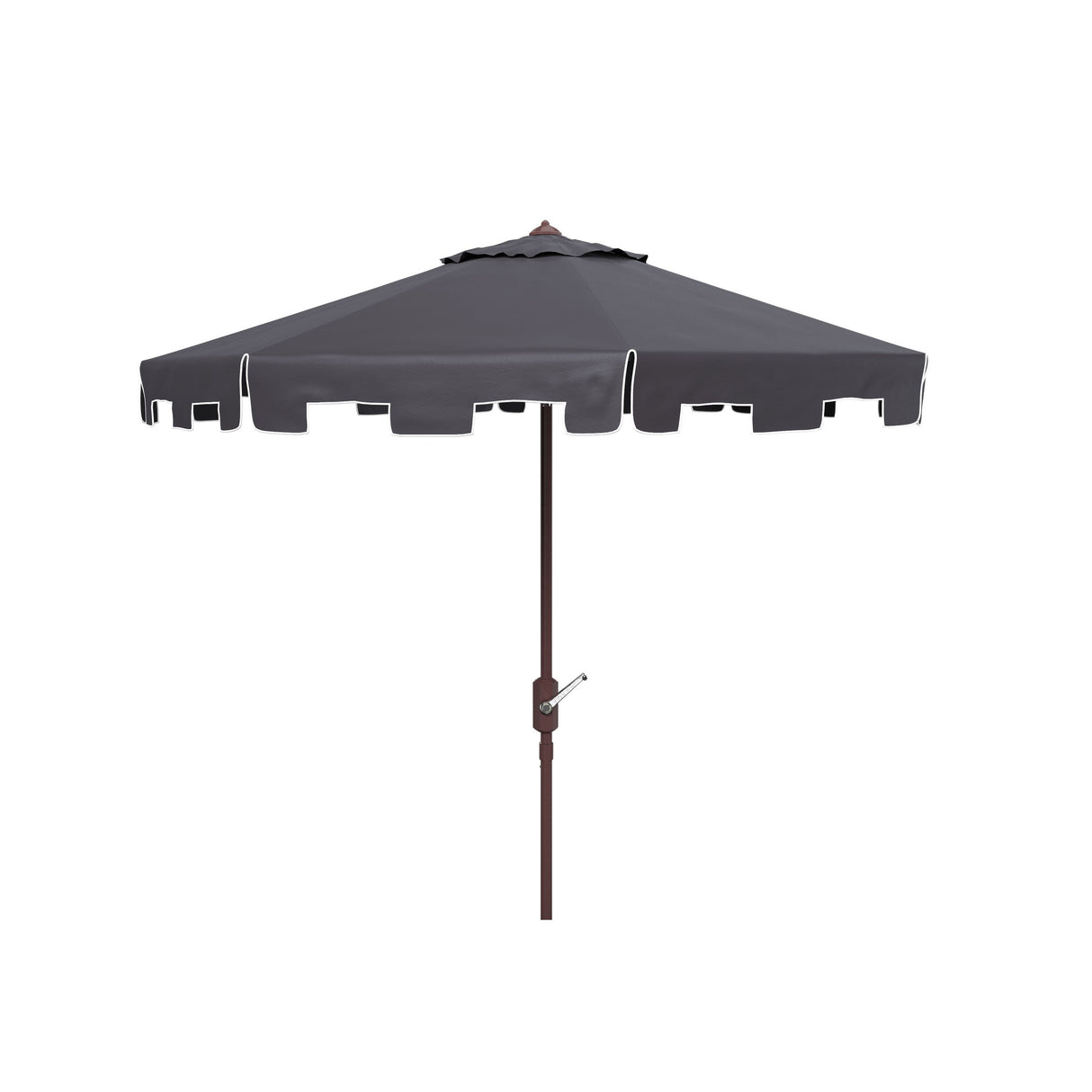 SAFAVIEH Outdoor Shuri 11Ft Round Market Umbrella