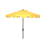 SAFAVIEH Outdoor Shuri 11Ft Round Market Umbrella