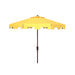 SAFAVIEH Outdoor Shuri 11Ft Round Market Umbrella