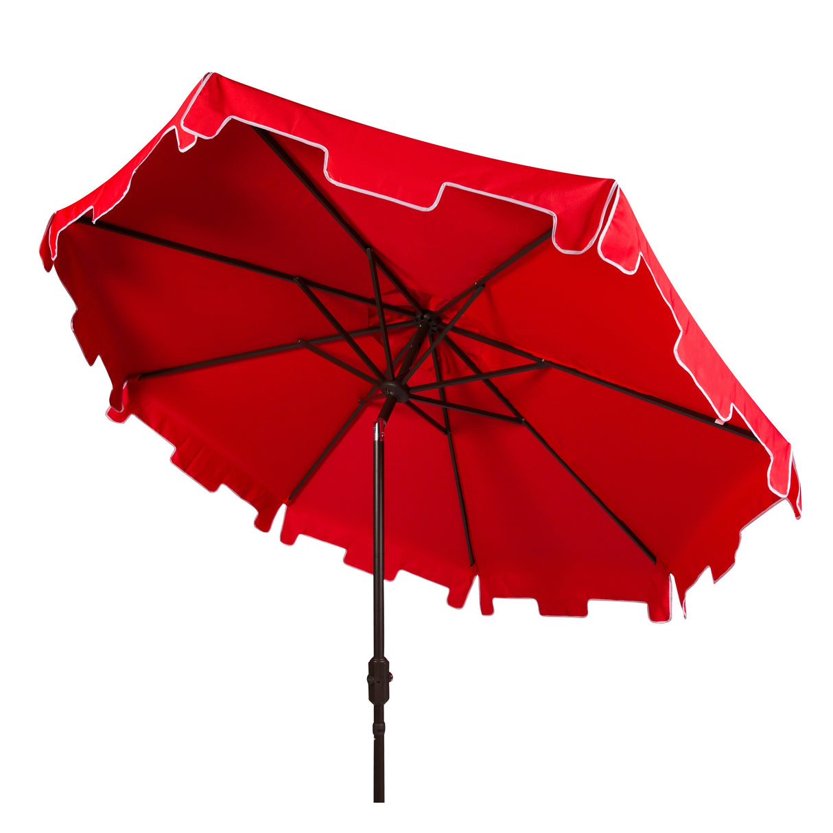 SAFAVIEH Outdoor Shuri 11Ft Round Market Umbrella