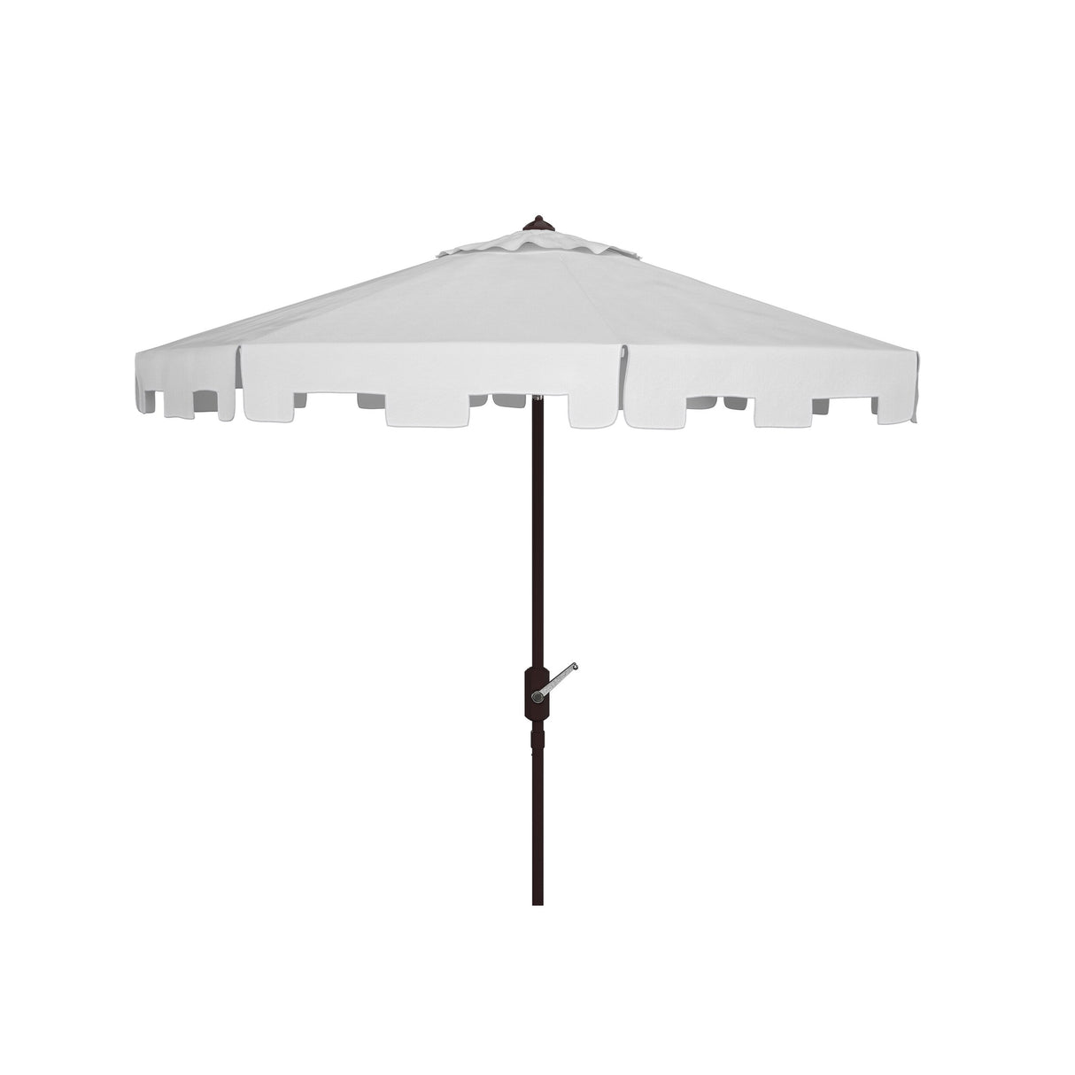 SAFAVIEH Outdoor Shuri 11Ft Round Market Umbrella