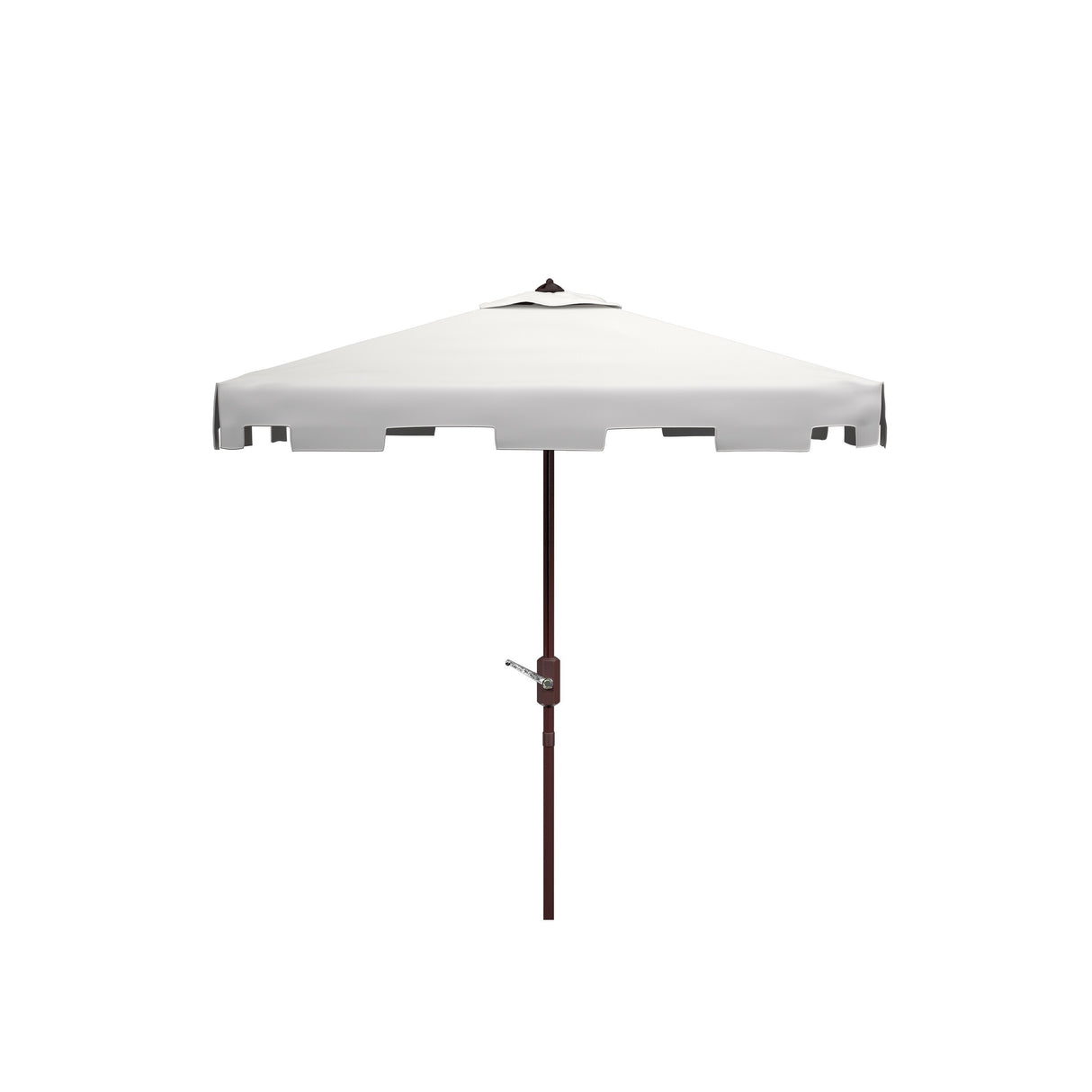 SAFAVIEH Outdoor Siena 7.5 Ft Square Market Umbrella, Base Not Included