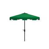 SAFAVIEH Outdoor Siena 7.5 Ft Square Market Umbrella, Base Not Included