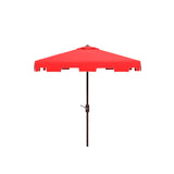 SAFAVIEH Outdoor Siena 7.5 Ft Square Market Umbrella, Base Not Included