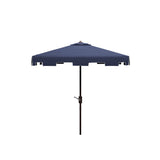 SAFAVIEH Outdoor Siena 7.5 Ft Square Market Umbrella, Base Not Included