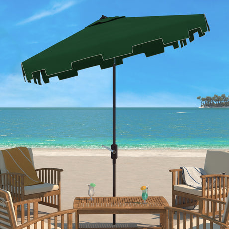 SAFAVIEH Outdoor Siena 7.5 Ft Square Market Umbrella, Base Not Included