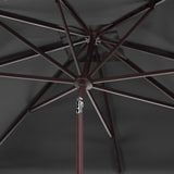 SAFAVIEH Outdoor Siena 7.5 Ft Square Market Umbrella, Base Not Included